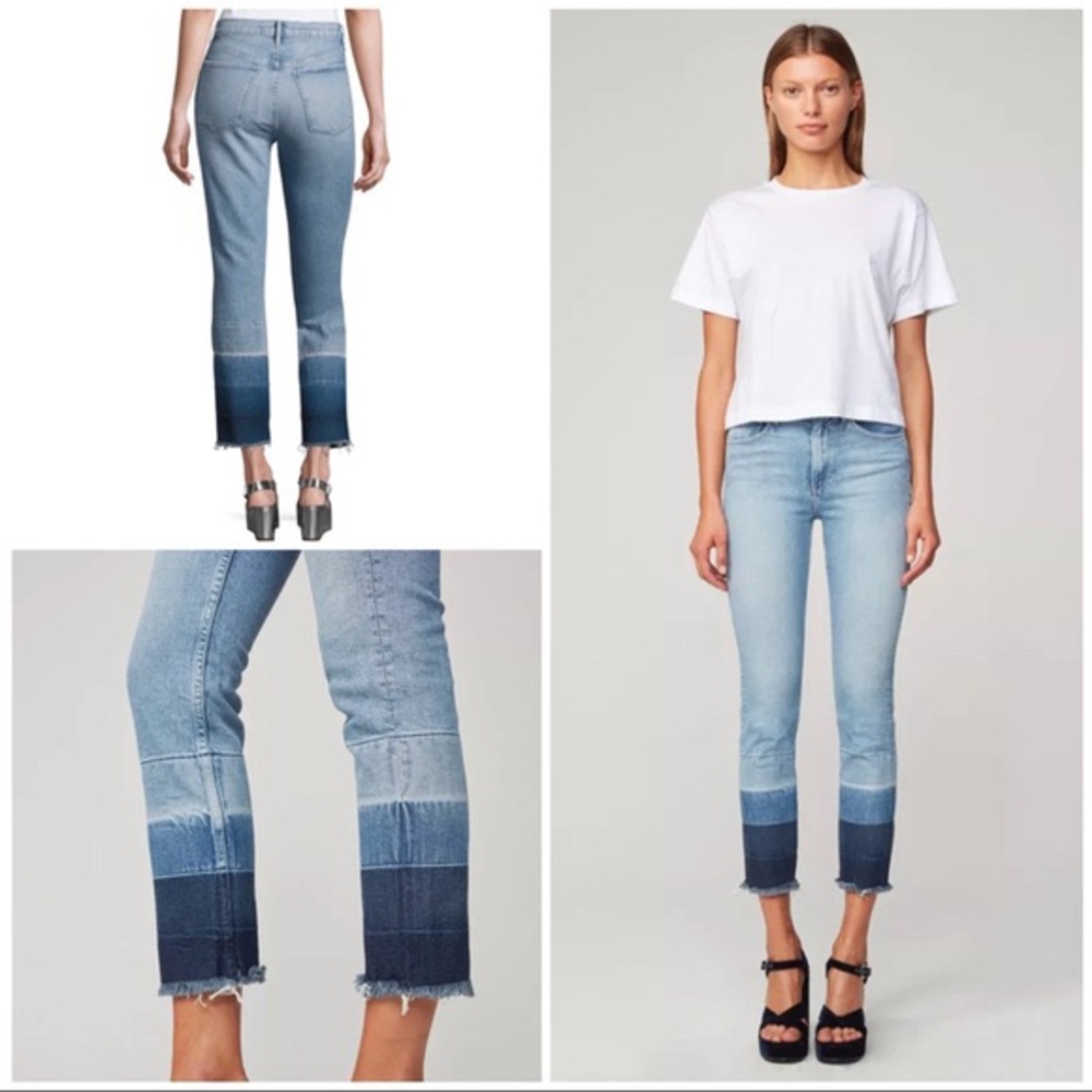 3x1 Shelter High Rise Straight leg spectrum Jeans